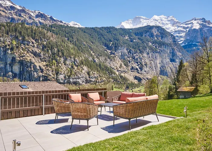 Domek alpejski Mountain Love, Spectacular Views, Spacious & Luxurious Lauterbrunnen